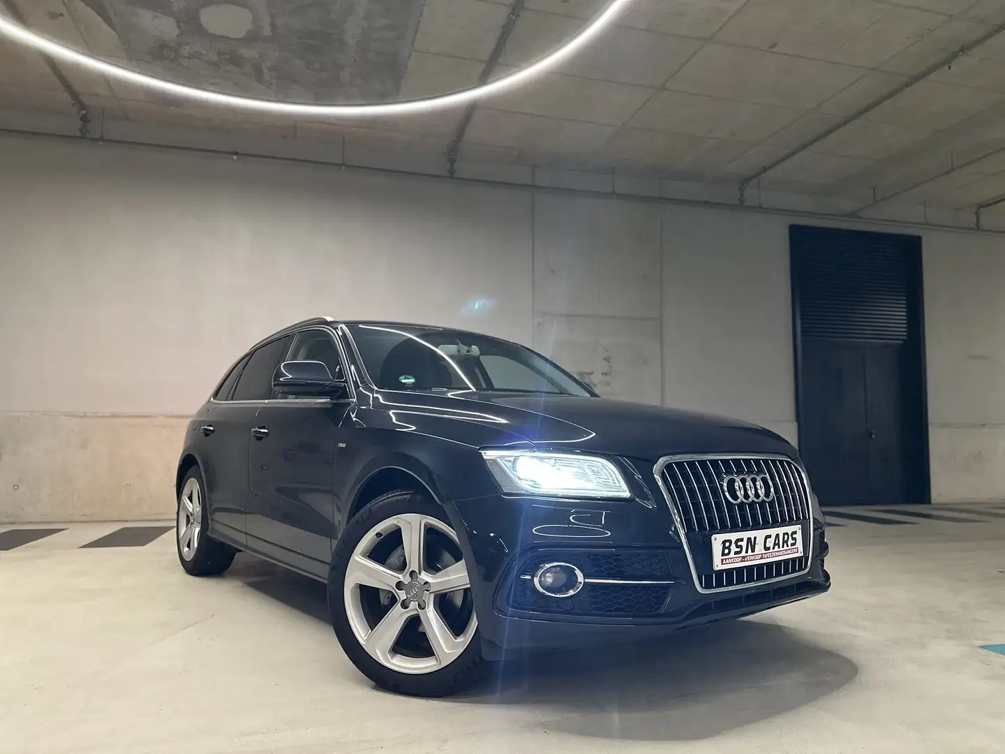 Audi Q5 /AUTOMAAT/S-LINE/XENON/LEER/ZETELVERWRMNG/GARANTIE Bleu - 1