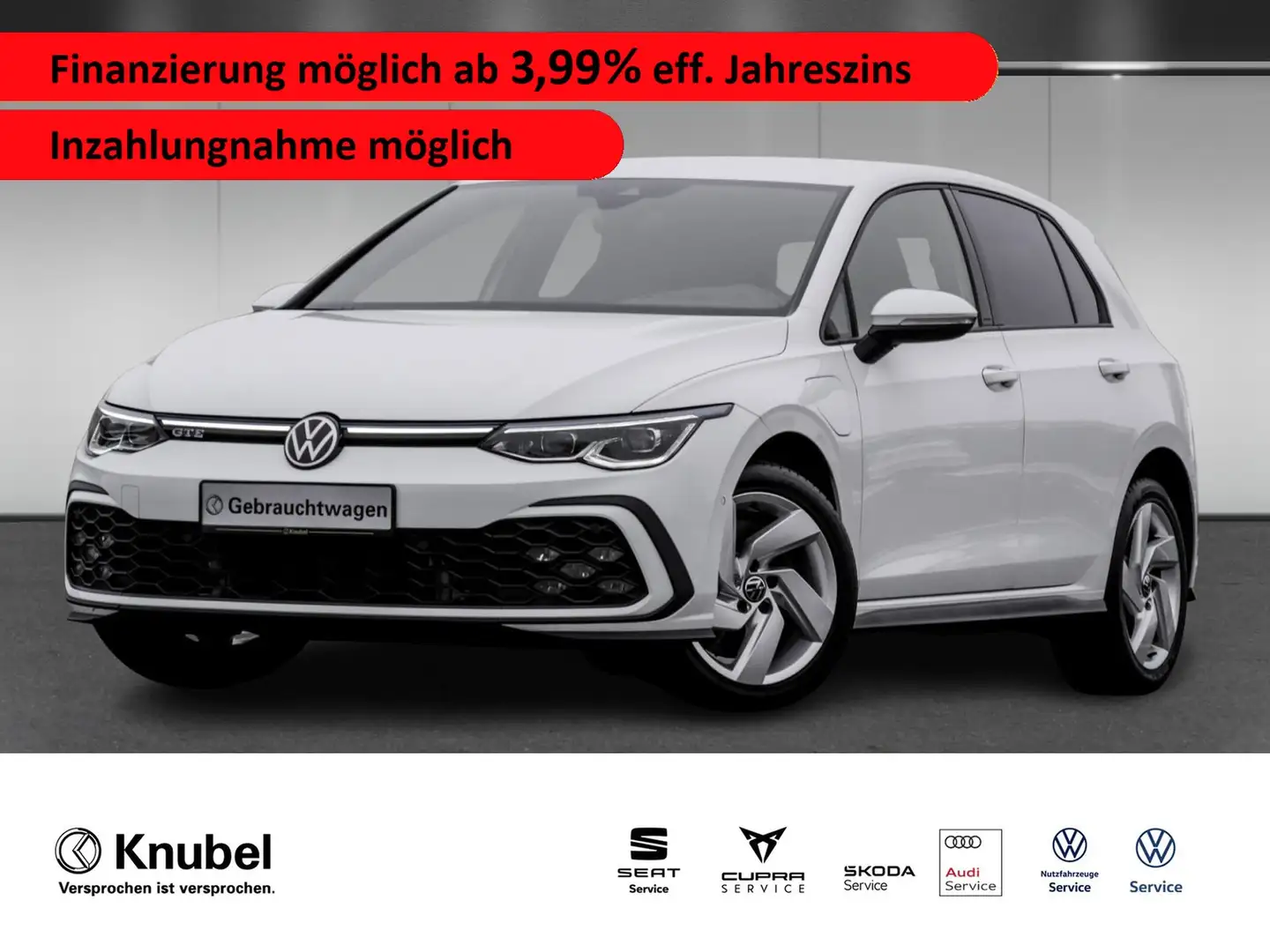 Volkswagen Golf VIII GTE IQ.Light Navi TravelAss. Head-up Keyless Weiß - 1