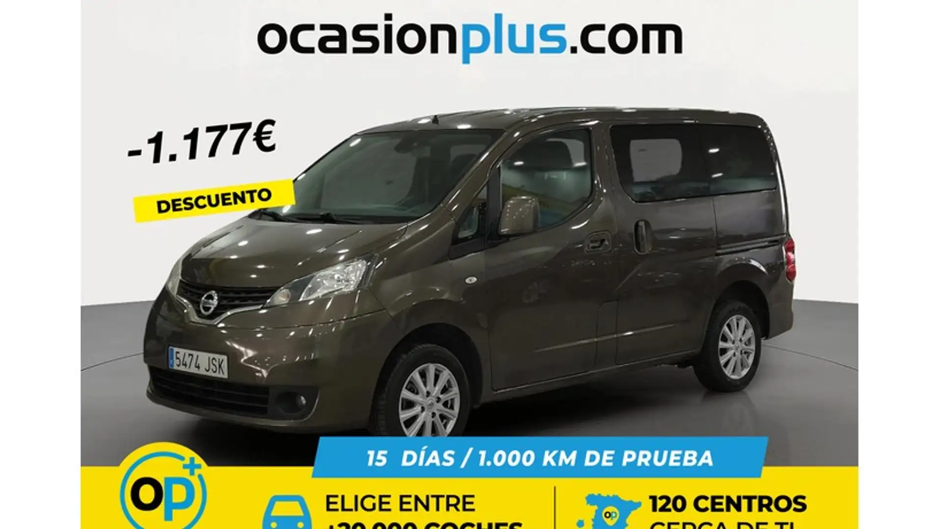 Nissan Evalia 5 1.5dCi Comfort Marrón - 1