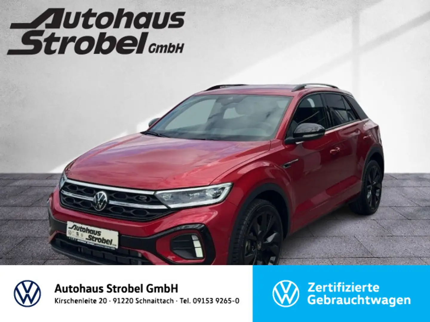 Volkswagen T-Roc 1.5 TSI "BLACK STYLE" R-Line ab 1,99% ACC Rot - 1