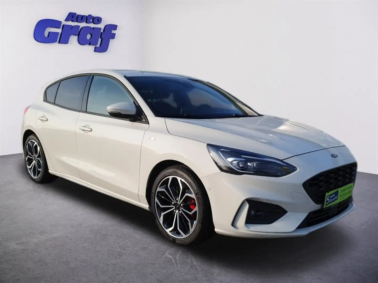 Ford Focus 1,0 EcoBoost Hybrid ST-Line X Weiß - 2