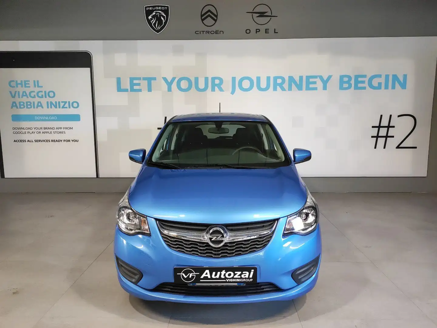 Opel Karl 1.0 75 CV N-Joy Blu/Azzurro - 2