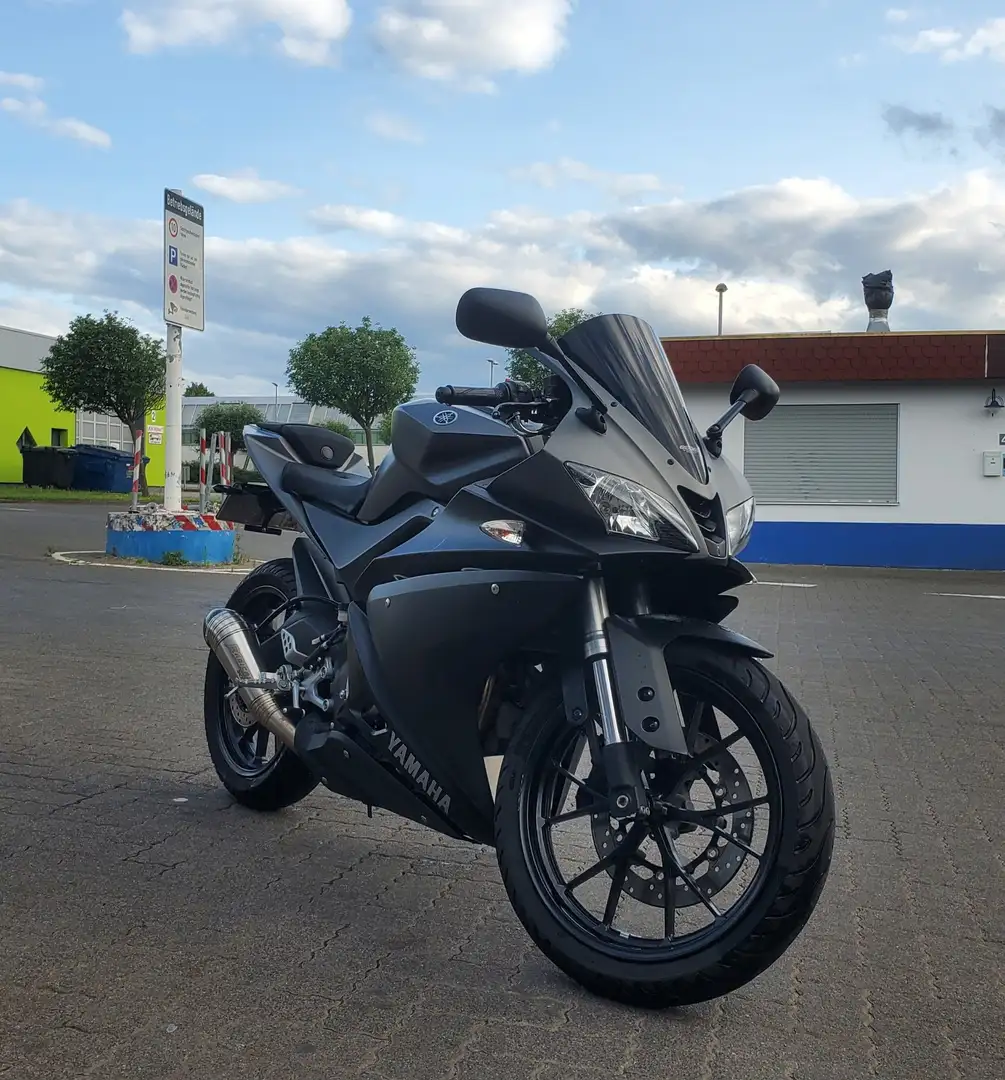 Yamaha YZF-R125 Anthrazit, Sport, TÜV Negru - 1