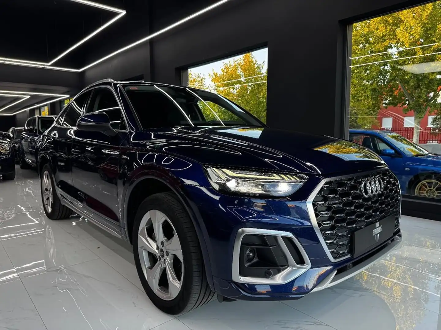 Audi Q5 40 TDI quattro-ultra S line S tronic 150kW Azul - 1