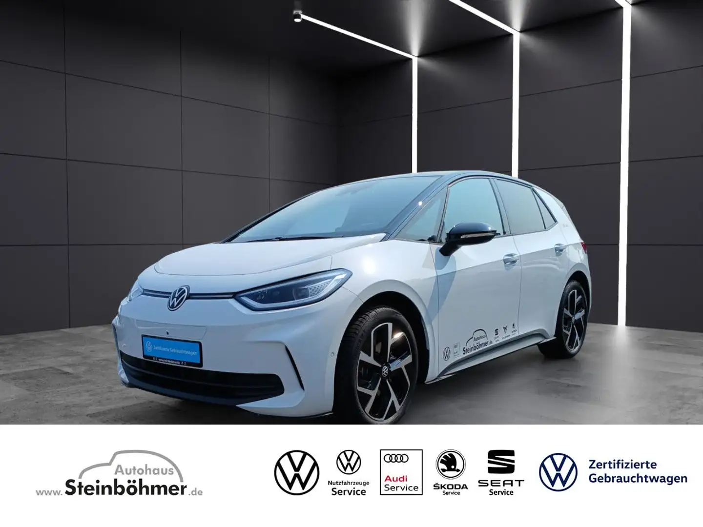 Volkswagen ID.3 Pro GOAL AHK Wärmepumpe IQ.Drive Exterieur Weiß - 1