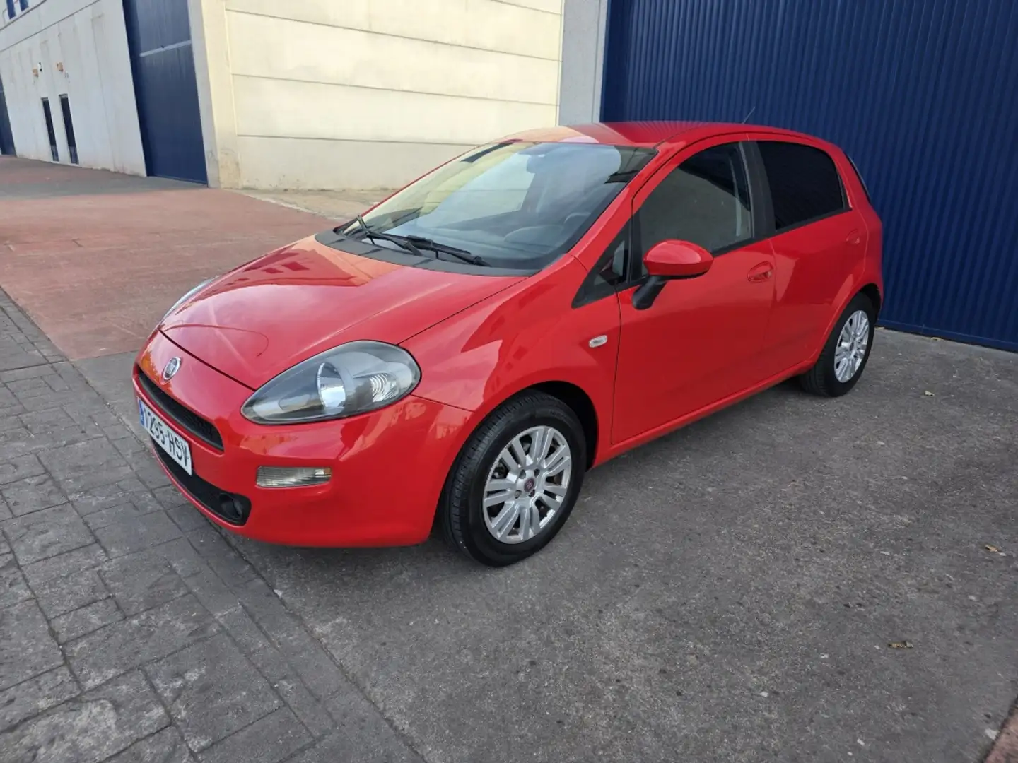 Fiat Punto 1.3Mjt Easy Rojo - 2