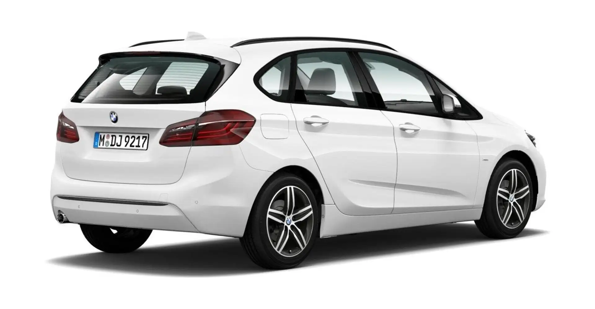 BMW 218 i Active Tourer Sport-L/LED/Navi/ParkAss/Alarm Blanco - 2
