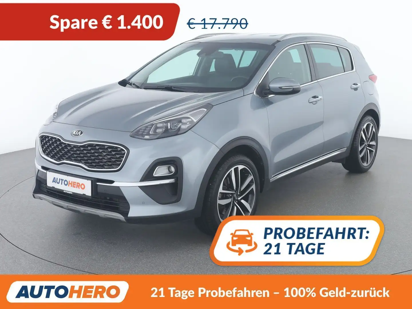 Kia Sportage 1.6 CRDi Mild-Hybrid 25 Jahre OE Edition 2WD Grau - 1
