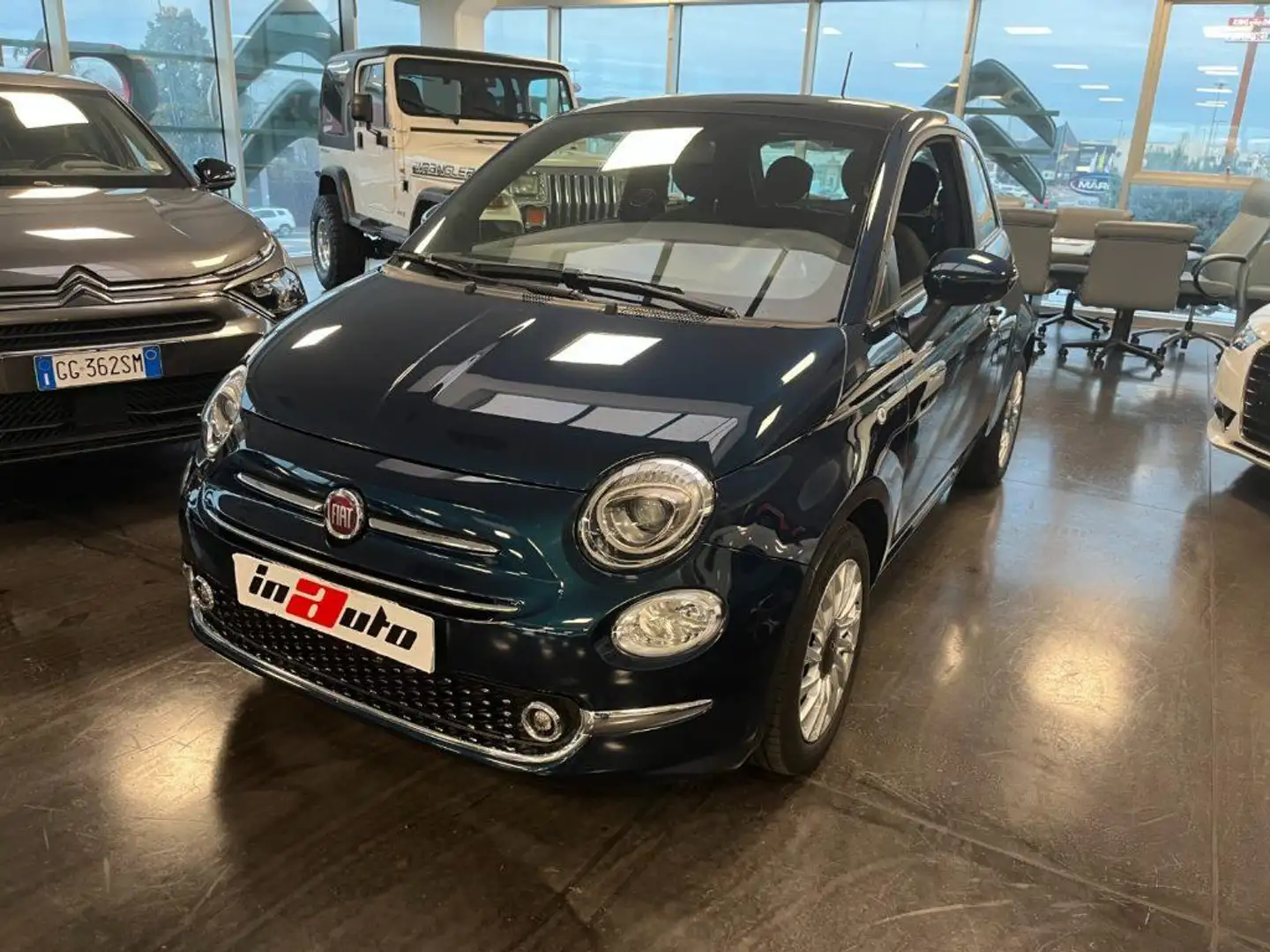 Fiat 500 1.0 Hybrid Dolcevita Bleu - 1