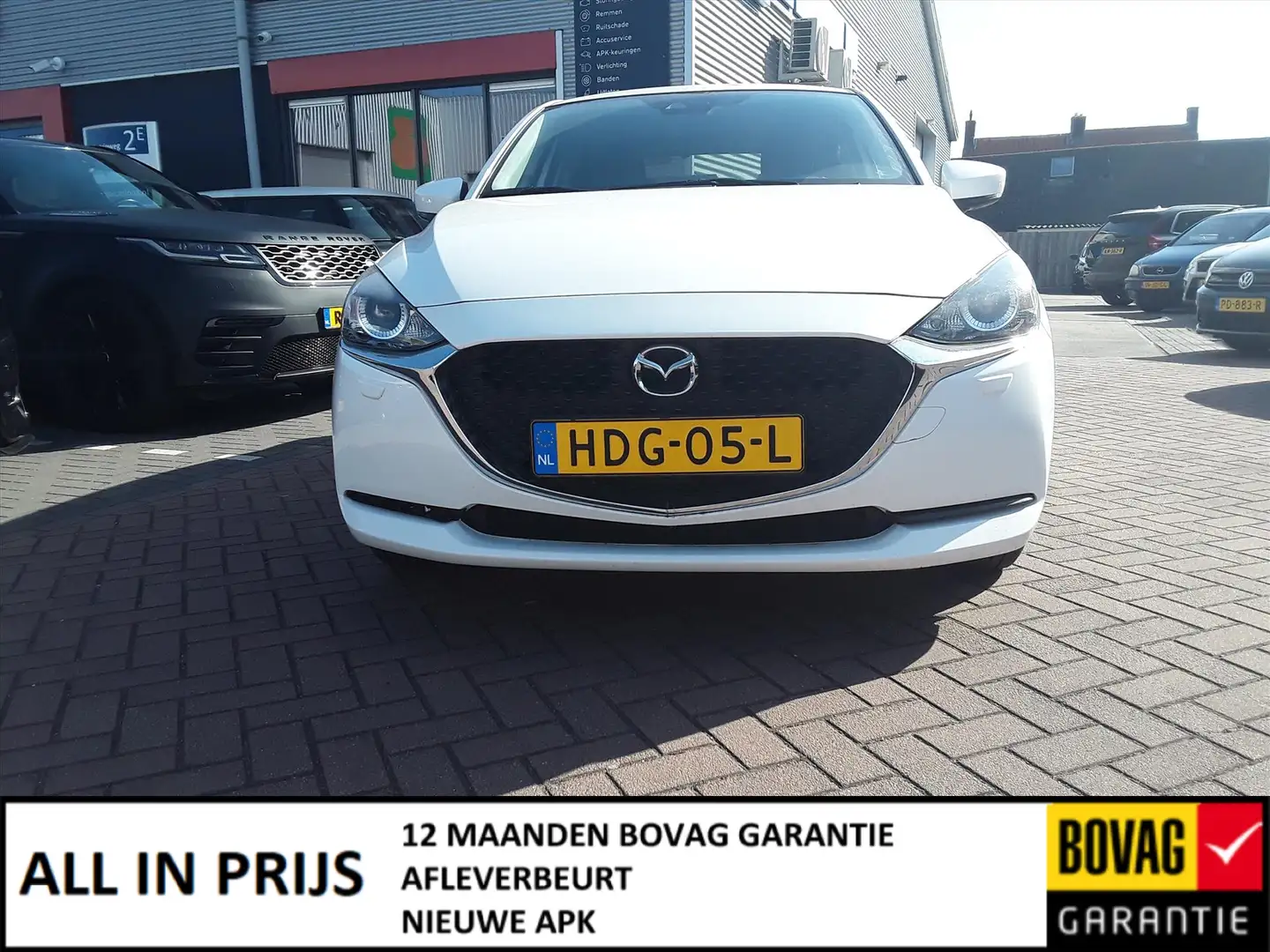 Mazda 2 1.5 SKYACTIV-G 90PK Weiß - 1