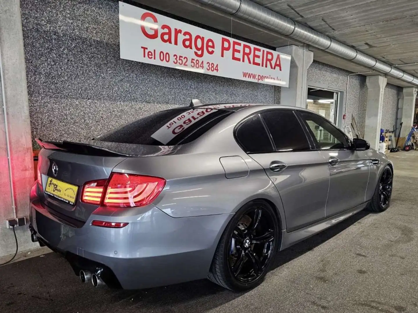 BMW M5 4.4 DKG NIGHT VISION CUIR NAVI Gris - 2