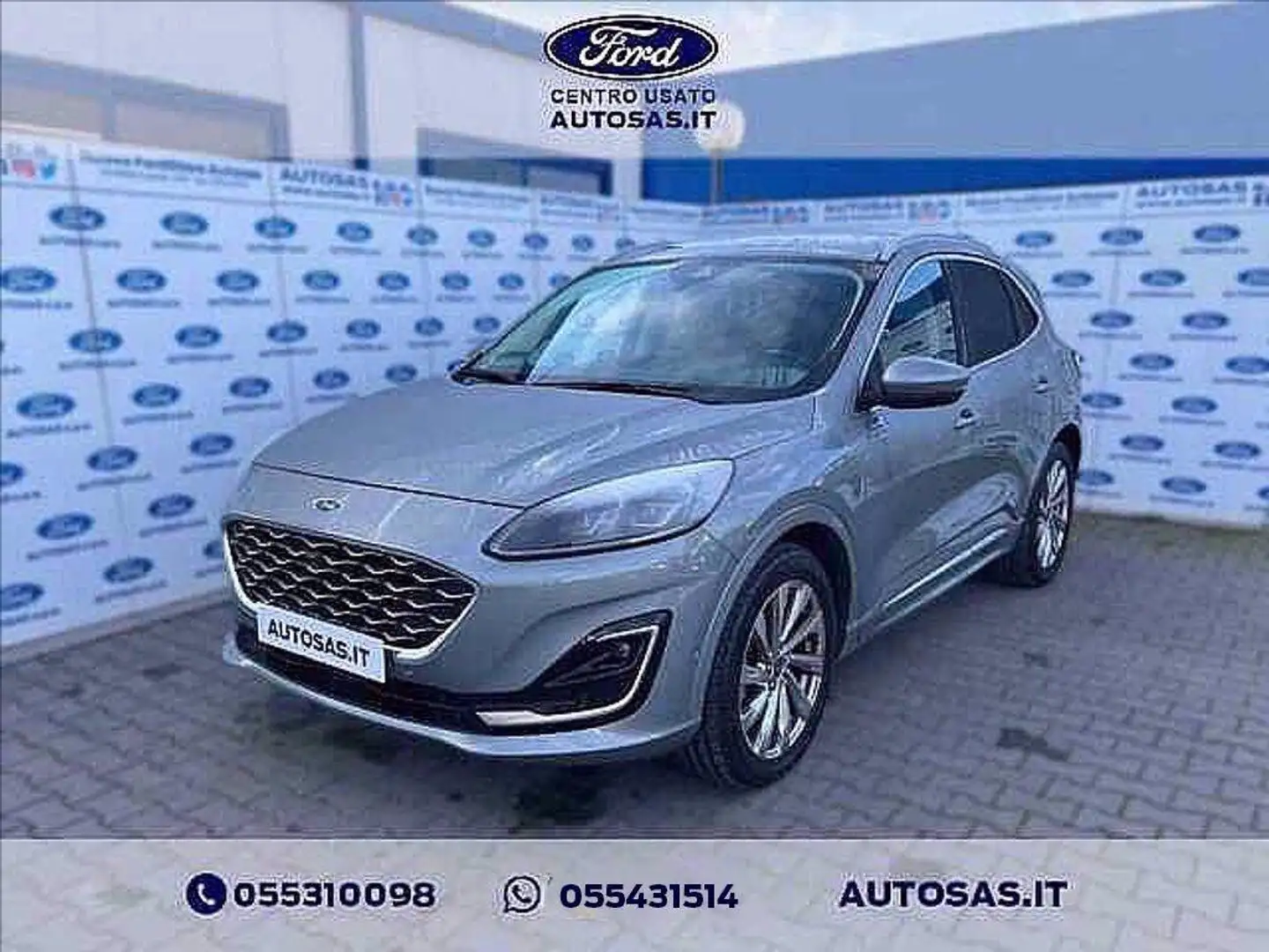 Ford Kuga 2.0 EcoBlue 190 CV aut. AWD Vignale Gris - 1