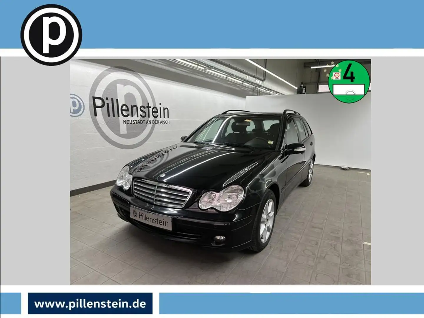 Mercedes-Benz C 180 K C180T AUTOMATIK NAVI+PDC+SHZ+ALU Schwarz - 1