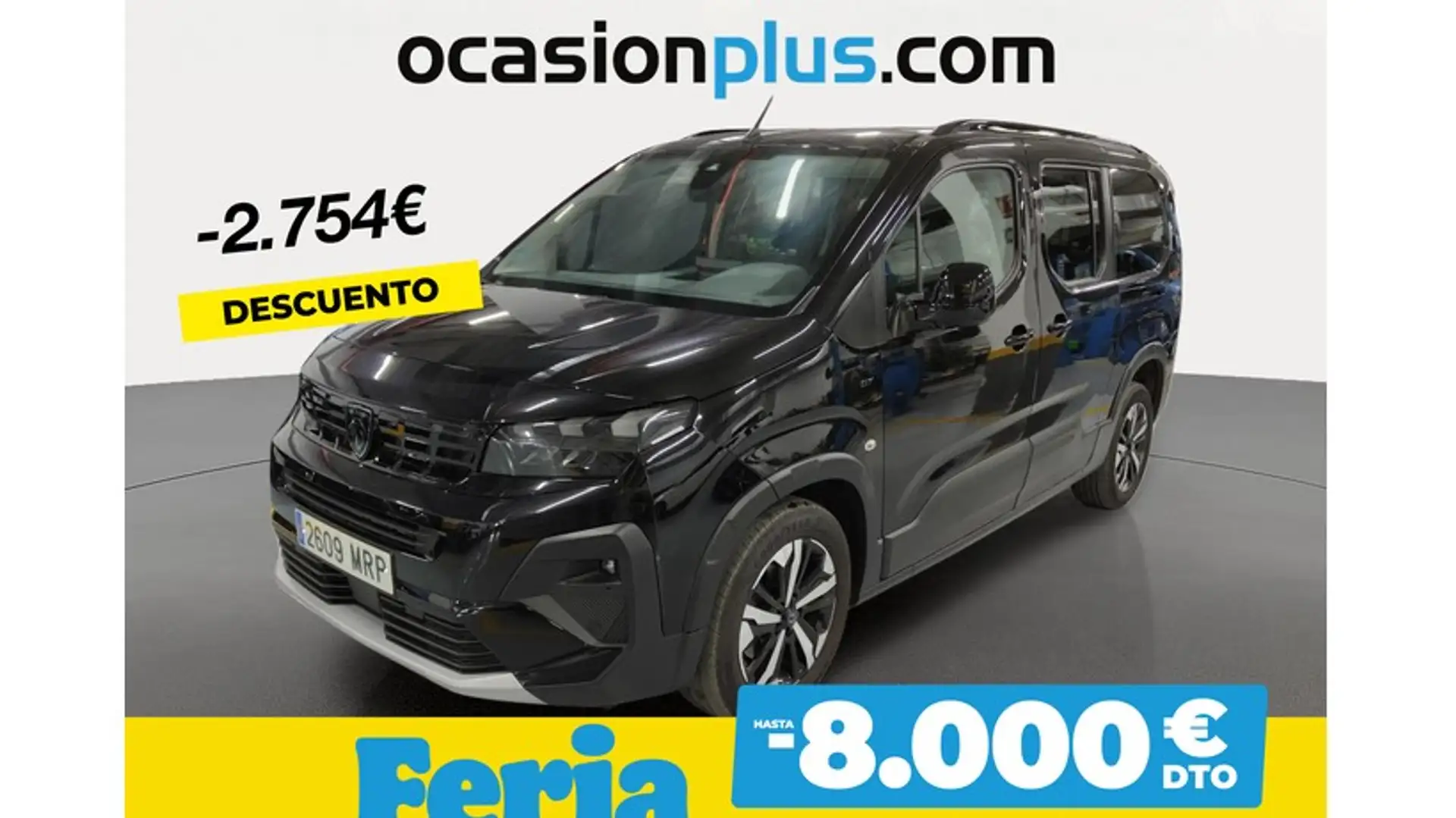 Peugeot Rifter 1.5BlueHDi S&S Long GT 130 EAT8 Noir - 1