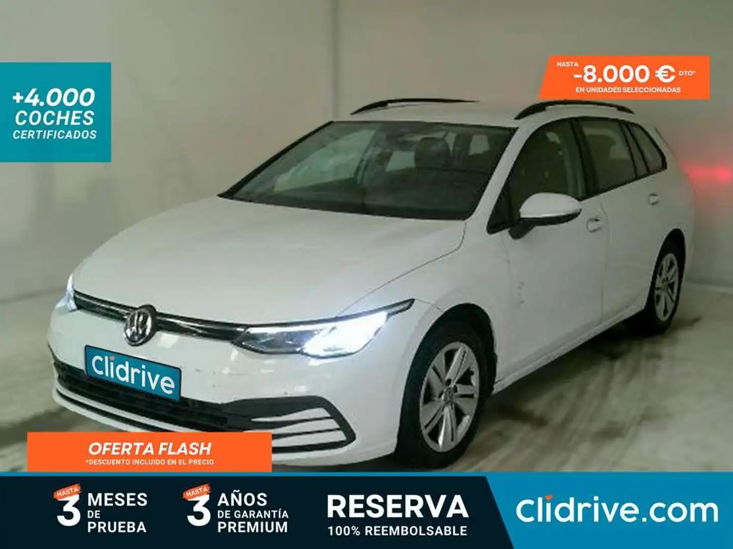 Volkswagen Golf Variant 2.0TDI 85kW Blanco - 1