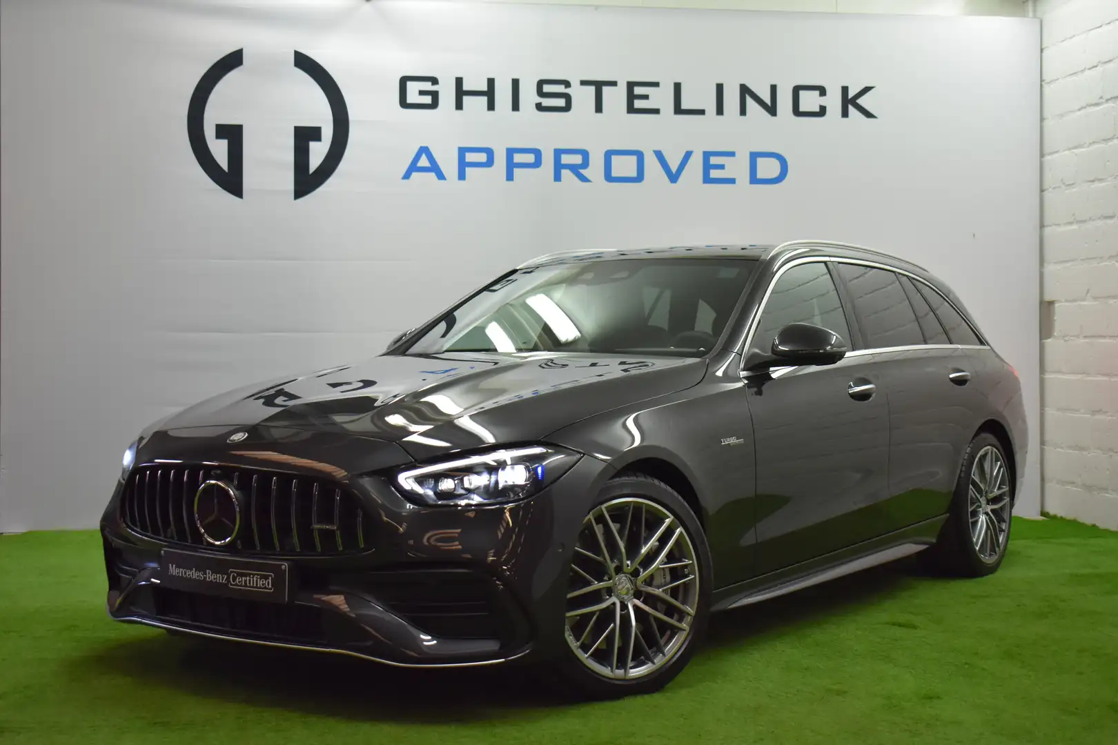 Mercedes-Benz C 43 AMG AMG C 43 4MATIC Estate|HUD|Distronic|Ambient Light Grijs - 1