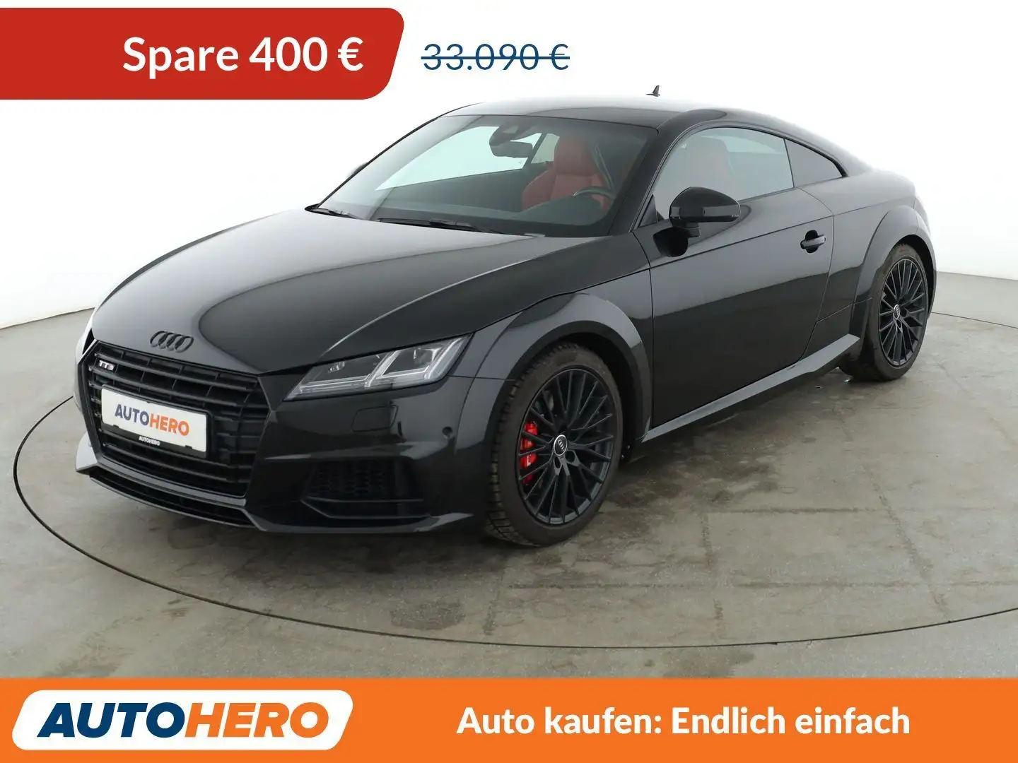 Audi TTS 2.0 TFSI quattro Coupe Aut.*NAVI*TEMPO*CAM* Schwarz - 1
