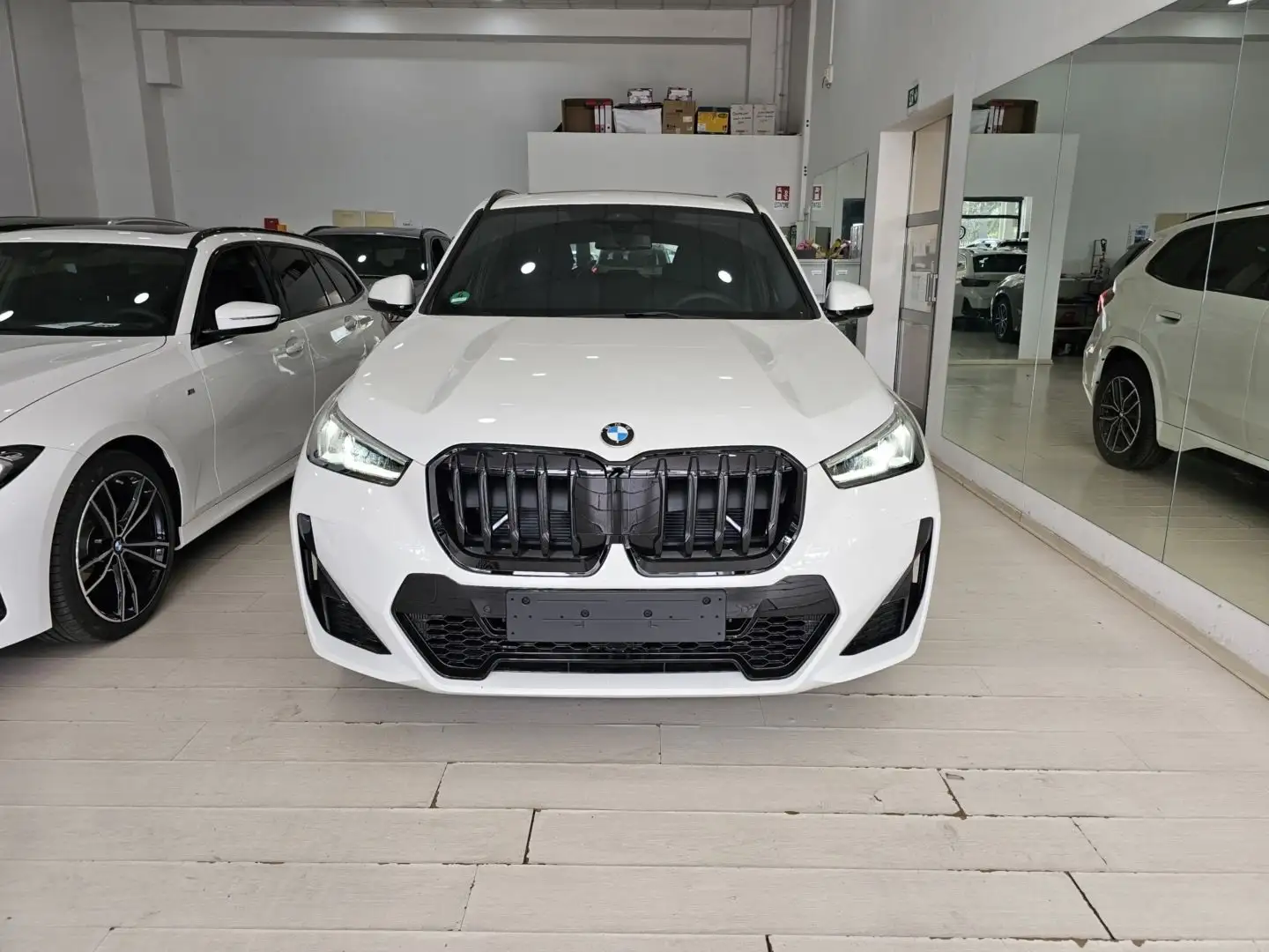 BMW X1 20d xDrive MSport Tetto Navi C.18" Cam M-Sport Nav Weiß - 2