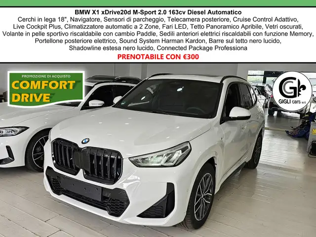 BMW X1 20d xDrive MSport Tetto Navi C.18" Cam M-Sport Nav
