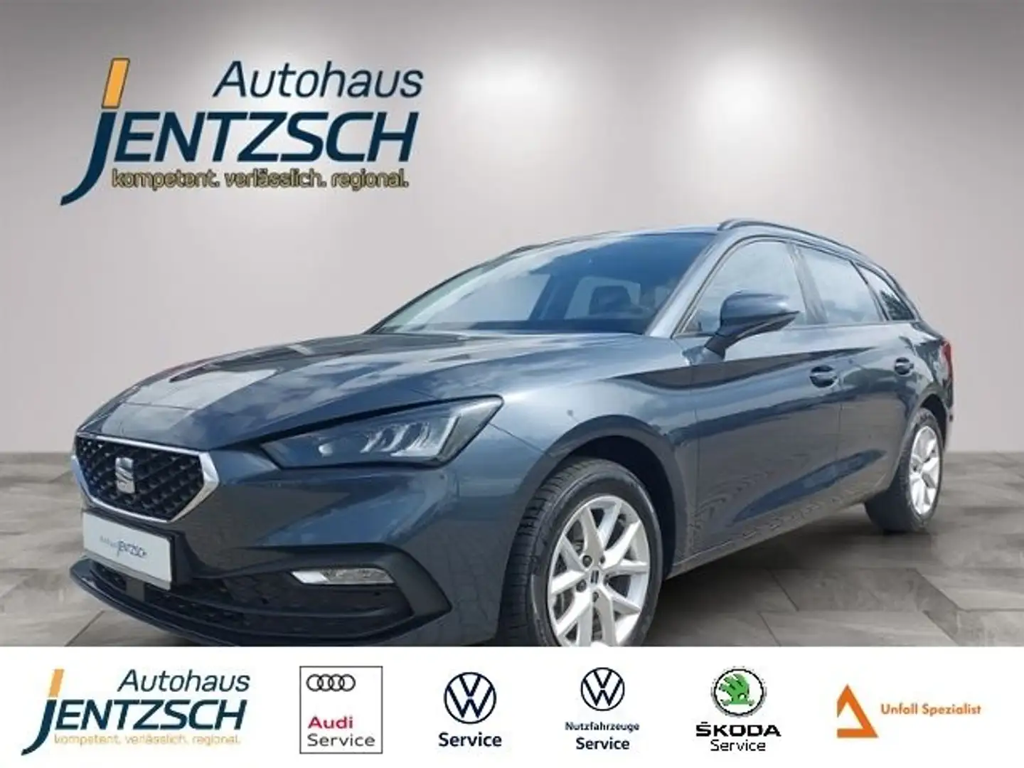 SEAT Leon Sportstourer Style AHK/Winterp./Navi/RFK Grigio - 1