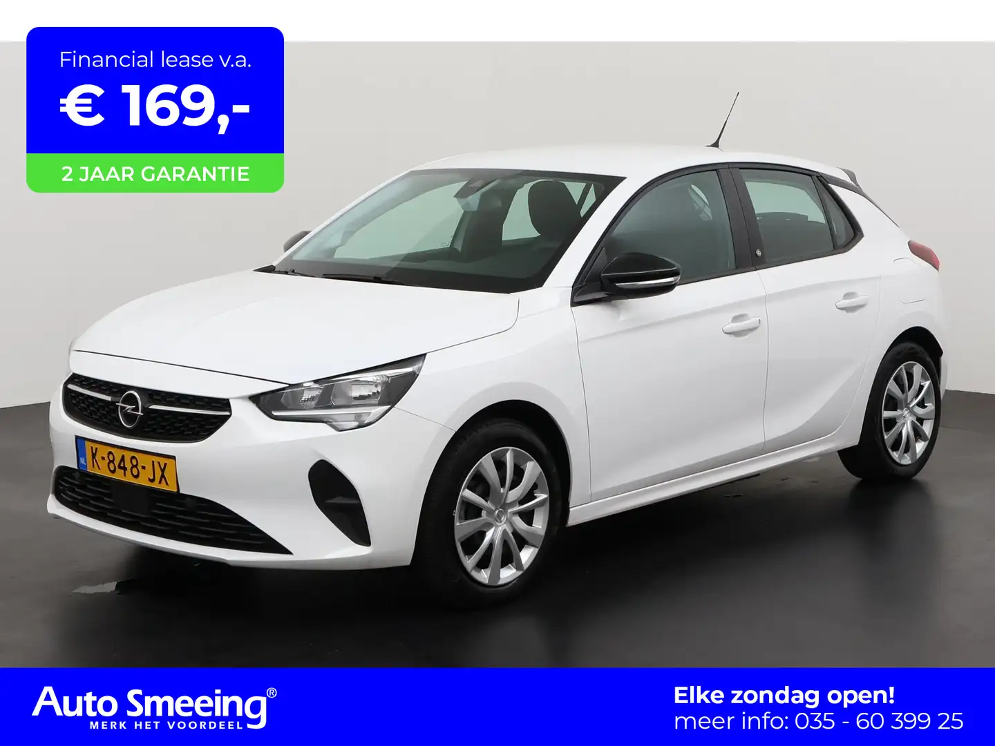 Opel Corsa-e Edition 50 kWh 3 Fase | Stoel/Stuurverwarming | Na Wit - 1