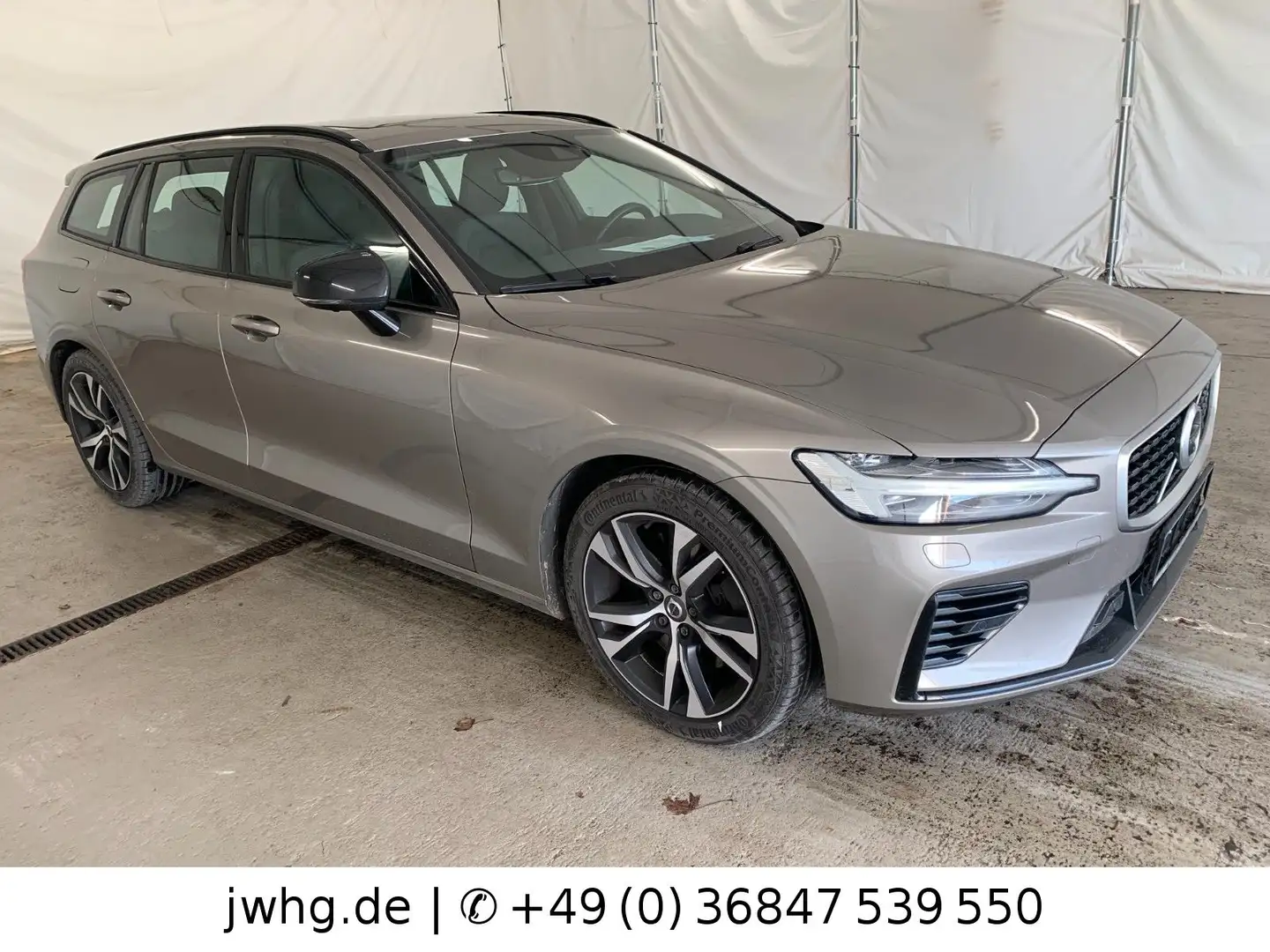 Volvo V60 R Design Hybrid AWD Pano 360K StHz HeadUpACC Grau - 2