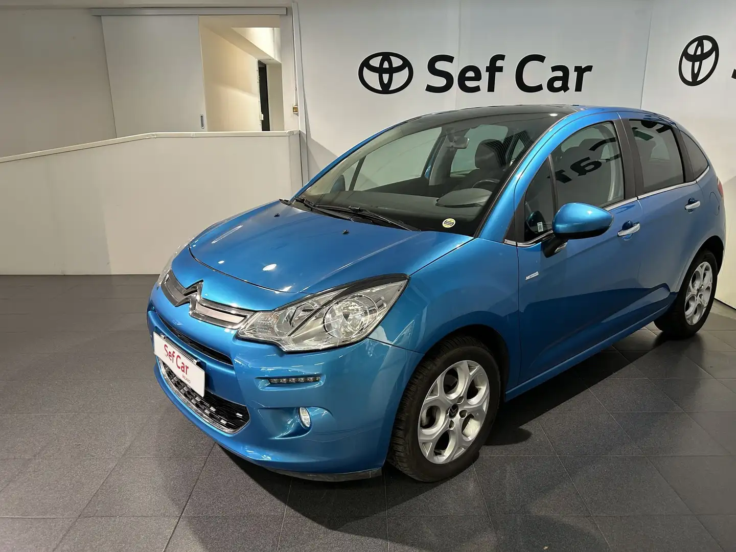 Citroen C3 1.2 PureTech 82 Exclusive + NAVIGATORE Blu/Azzurro - 1