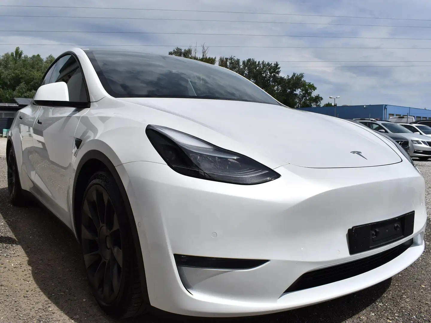 Tesla Model Y Long Range Dual AWD Weiß - 2