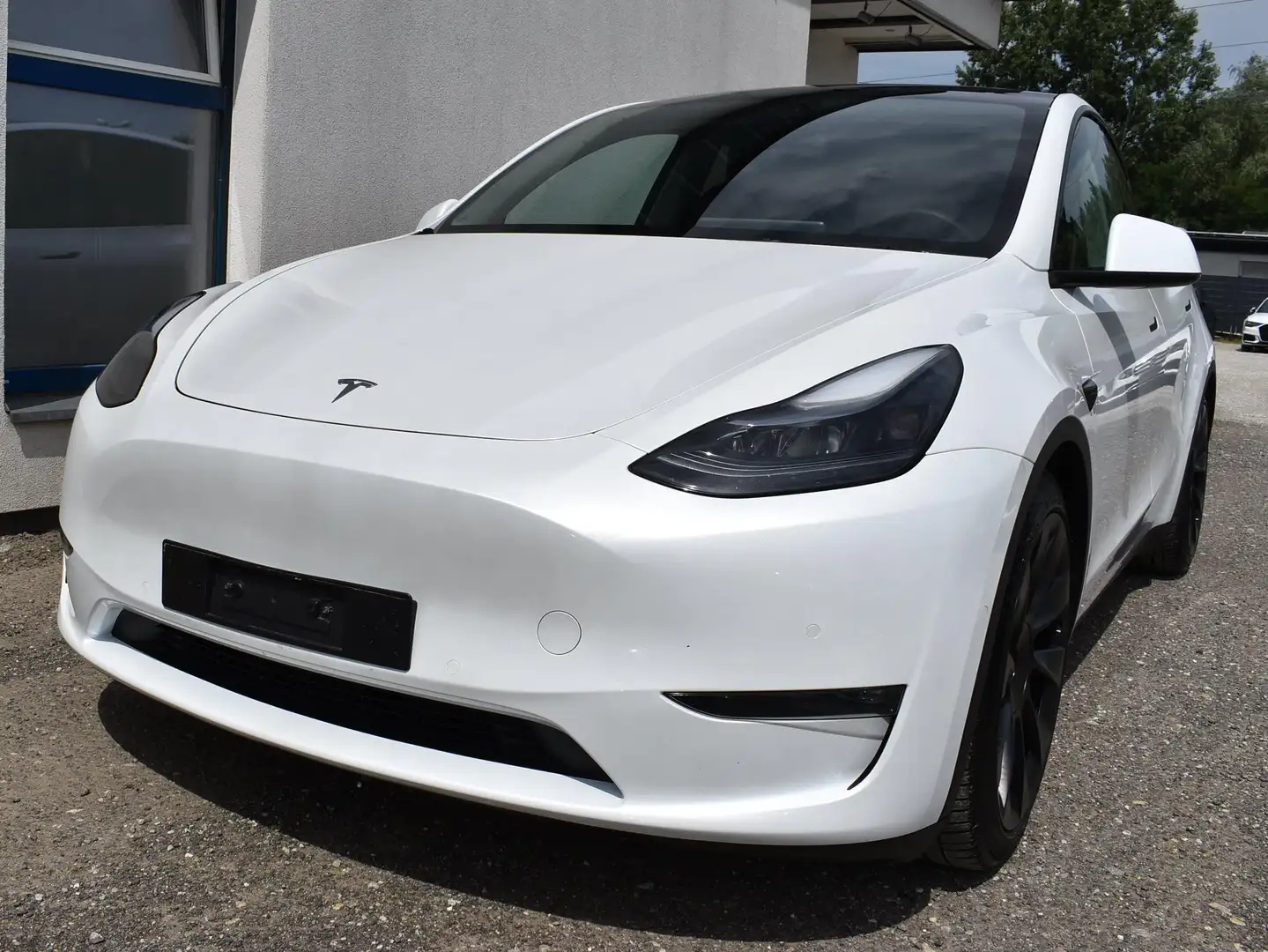 Tesla Model Y Long Range Dual AWD Weiß - 1
