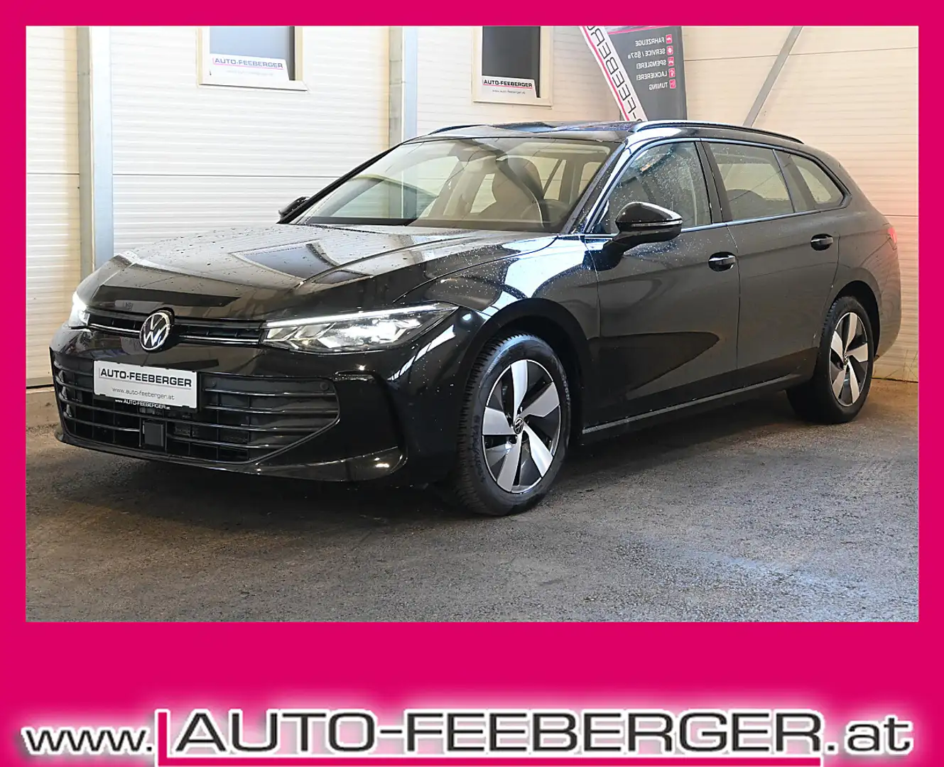 Volkswagen Passat 1.5 eTSI Business Aut; LED, Winterpaket, Spurhalte Schwarz - 1