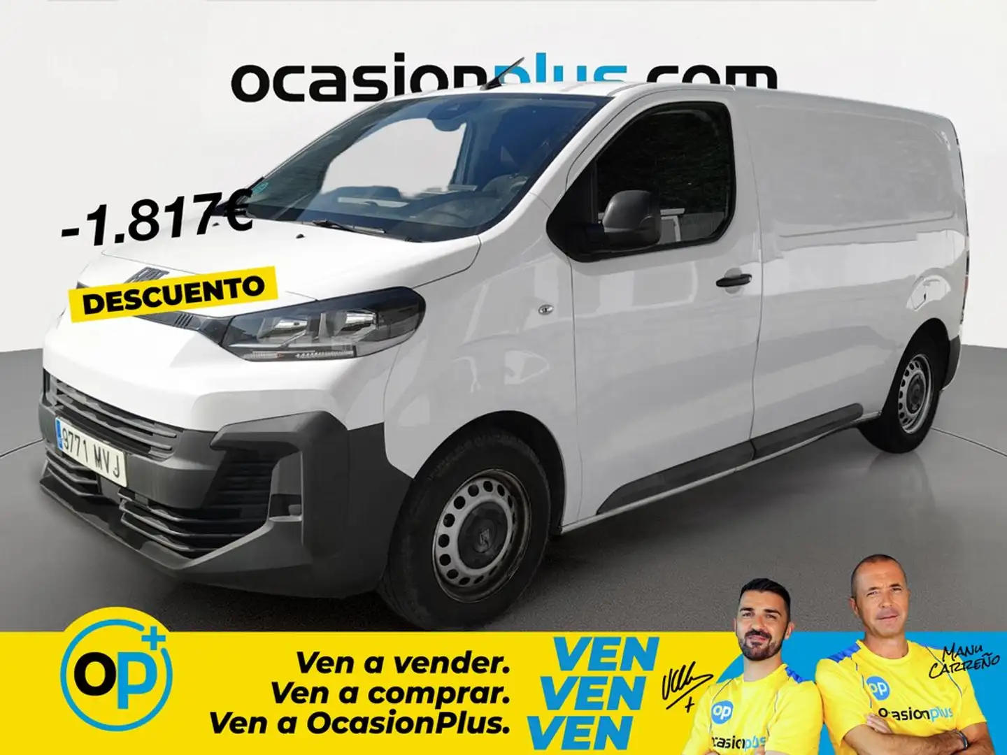 Fiat Scudo Furgón 1.5BlueHDI S&S L2 H1 88KW Blanco - 1