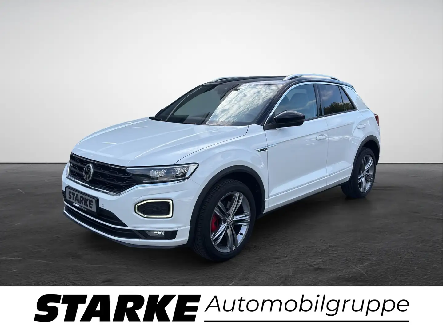 Volkswagen T-Roc 2.0 TDI DSG R-Line Sport Weiß - 2