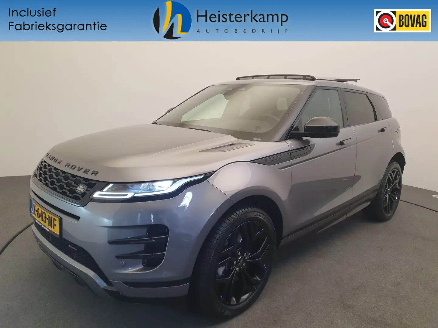 Land Rover Range Rover Evoque 1.5 P300e AWD R-Dynamic SE Panorama dak, Meridian Grijs - 1