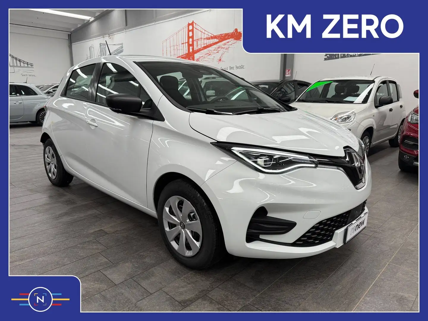 Renault ZOE Equilibre R110 52 kWh ***BATTERIA DI PROPRIETA'*** Bianco - 1