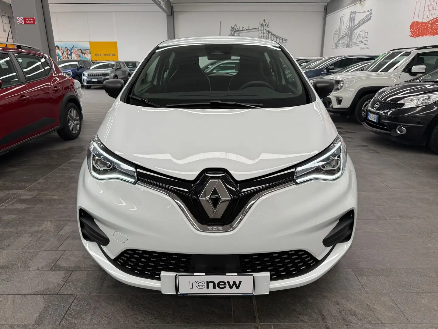Renault ZOE Equilibre R110 52 kWh ***BATTERIA DI PROPRIETA'*** Bianco - 2