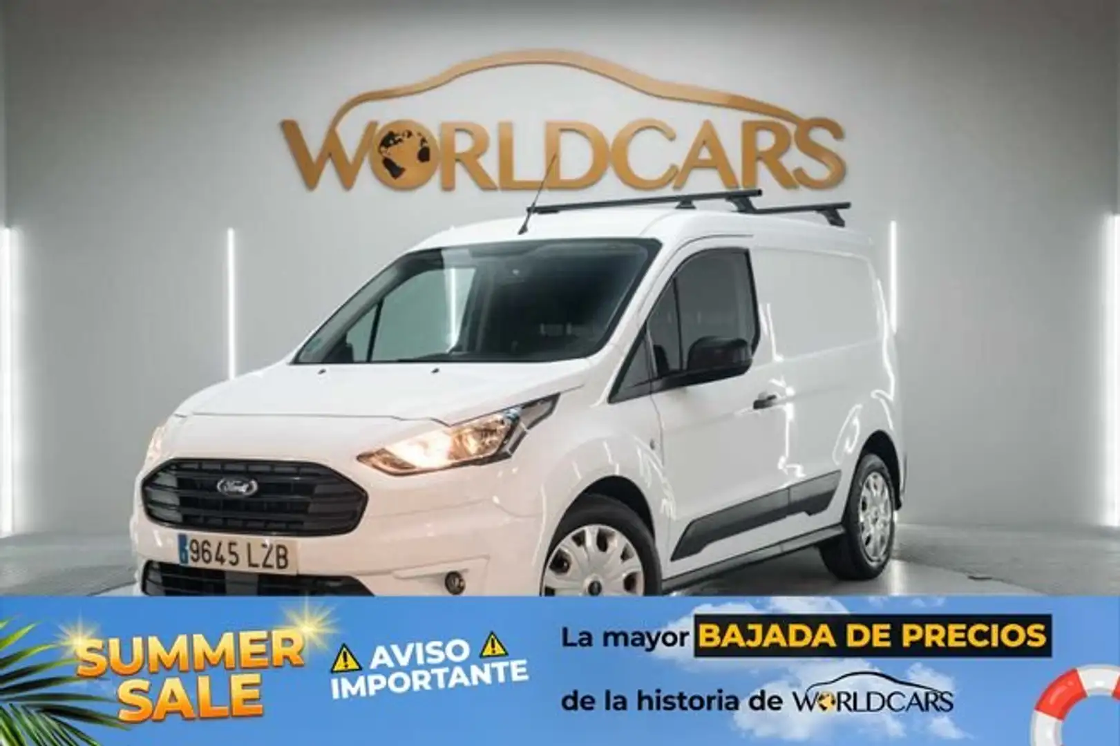 Ford Transit Connect transitconnect 1.5 ecoblue furgon Blanco - 1