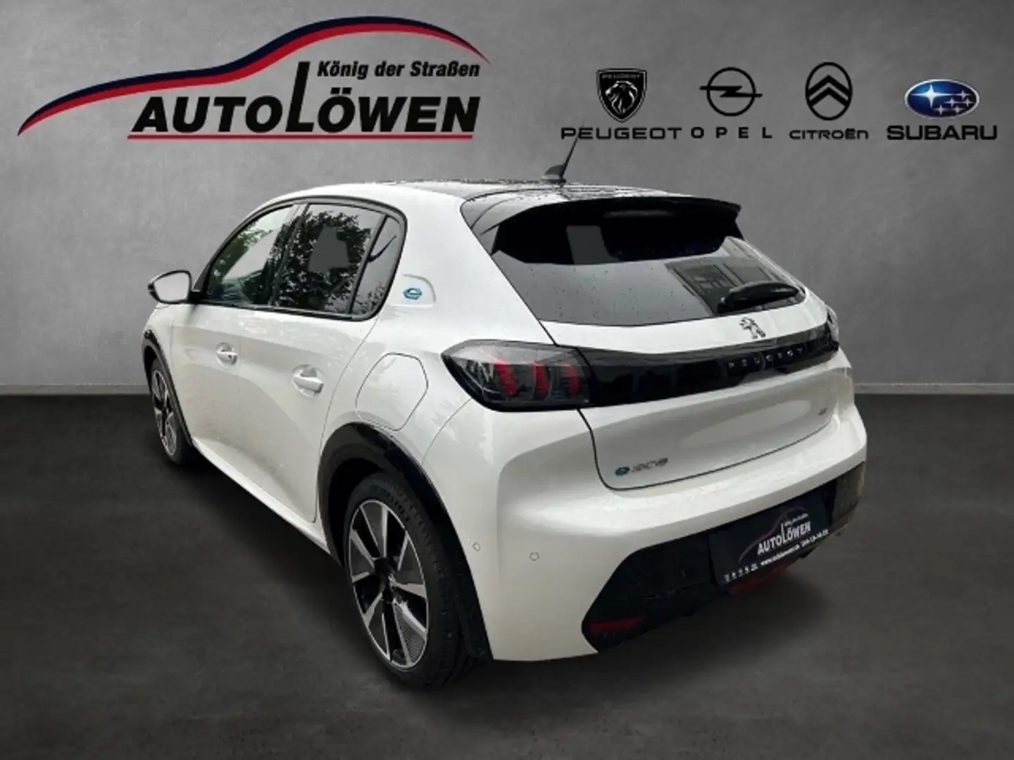 Peugeot 208 Elektro GT Ausstattung Weiß - 2