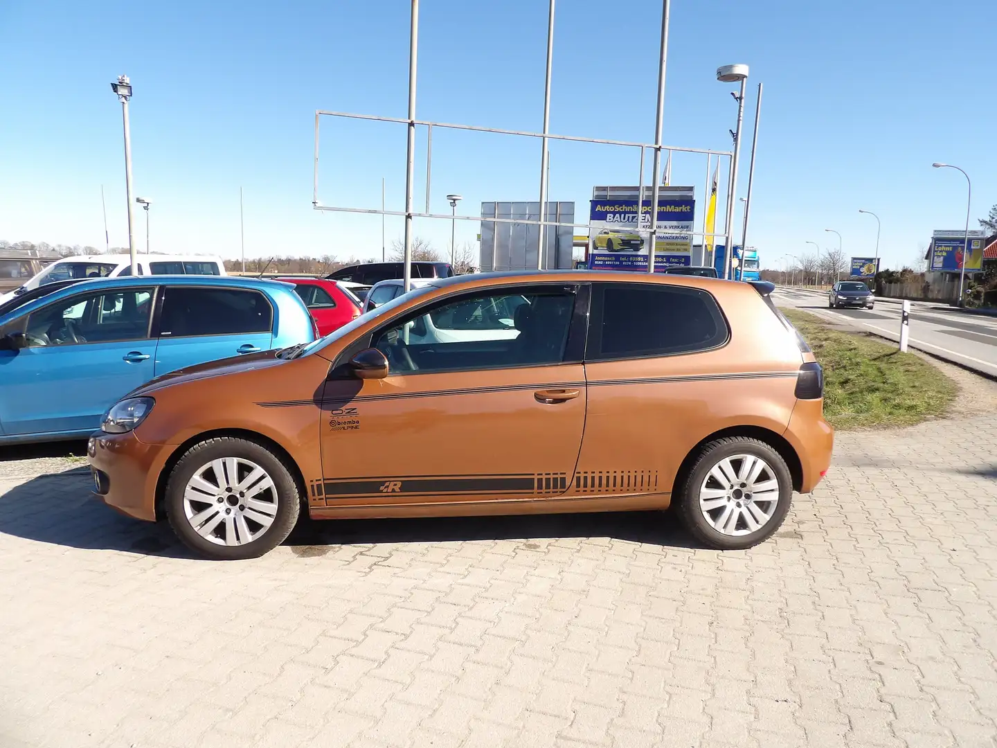 Volkswagen Golf Trendline, Klima, HU-AU  NEU Rot - 2