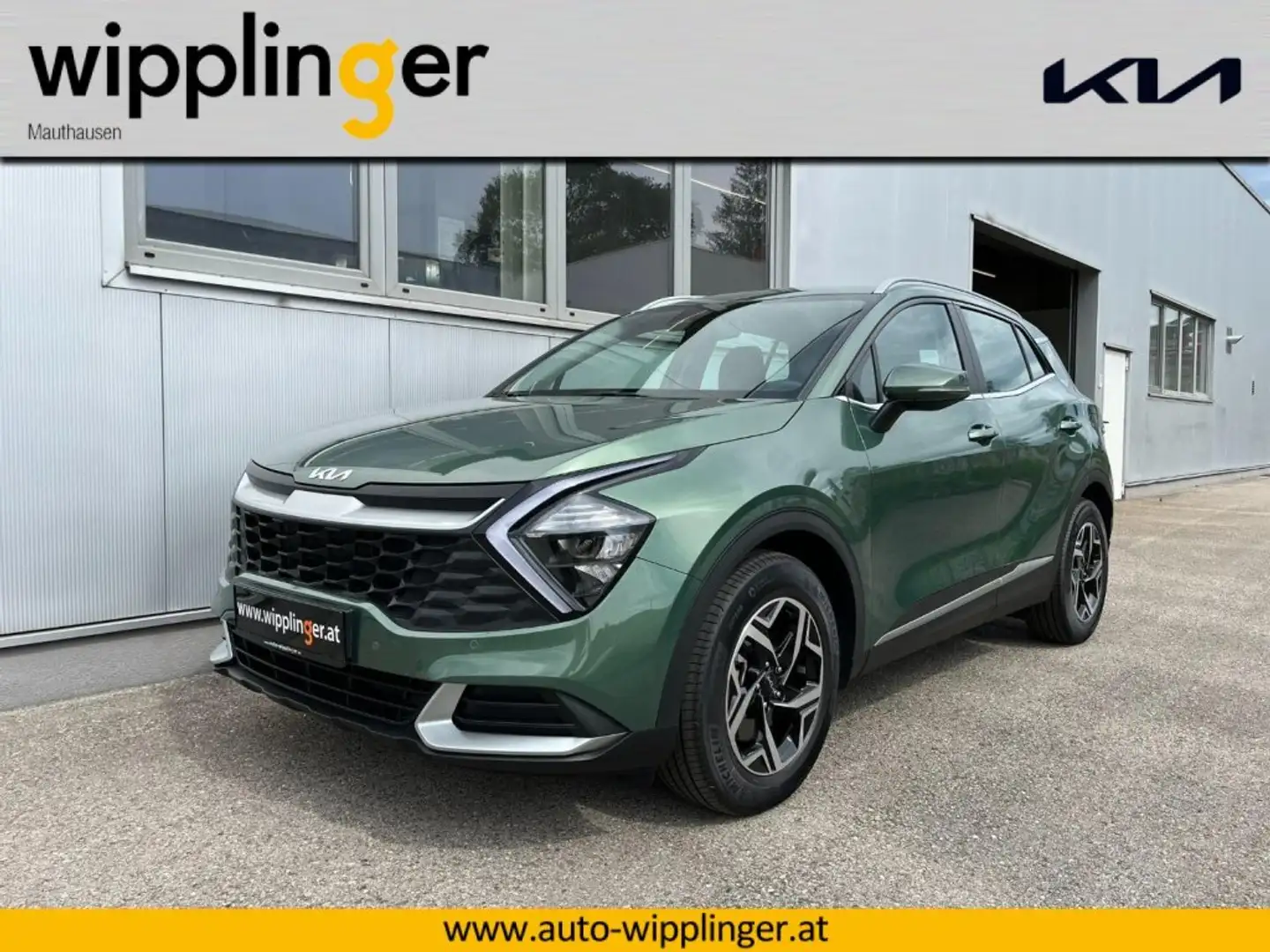 Kia Sportage SILBER UVO 1.6 CRDI MT6 116 LP.: € 40.040,00 Grün - 1