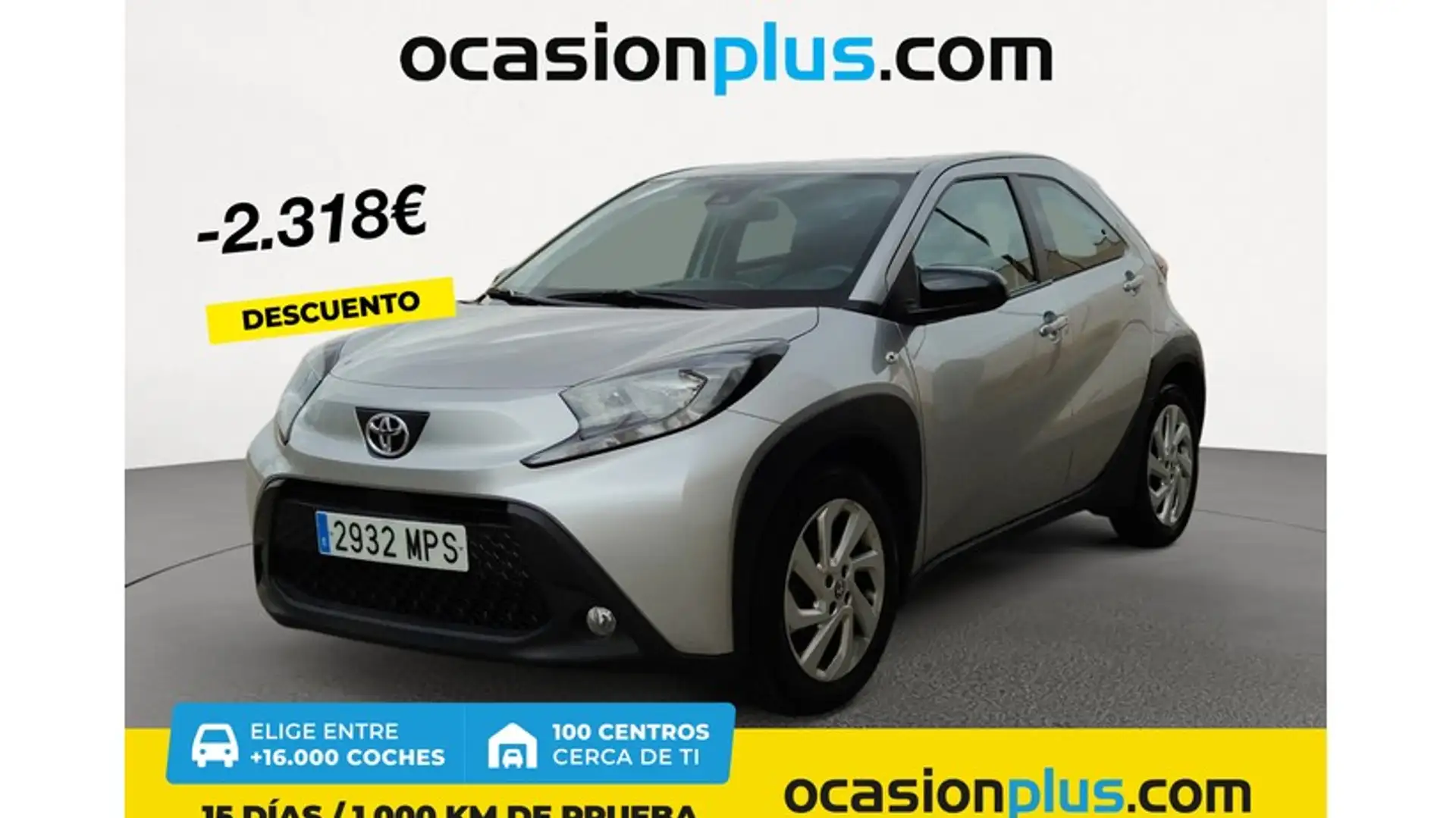 Toyota Aygo Play Gris - 1