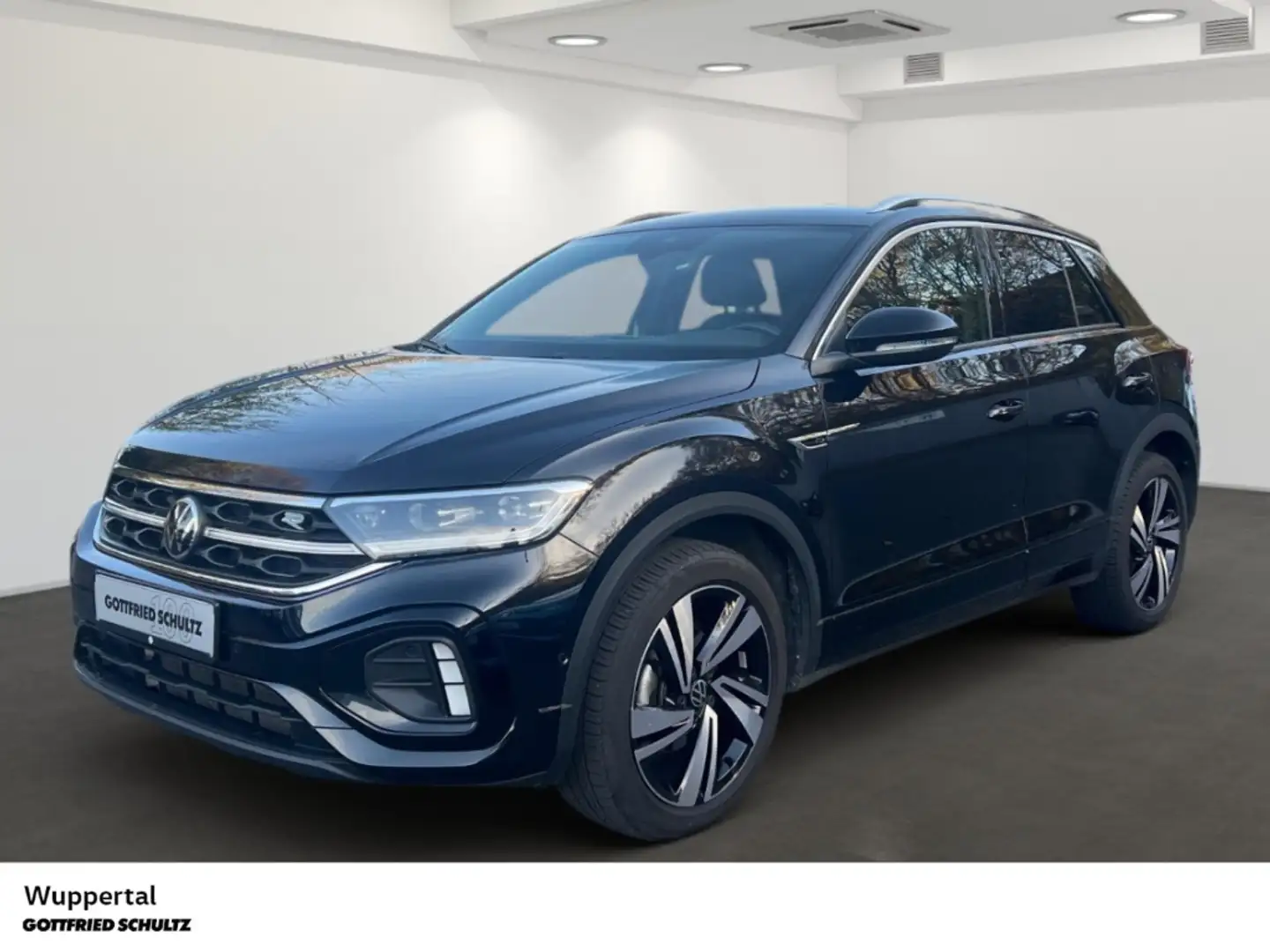 Volkswagen T-Roc 1.5 TSI R-Line DSG NAVI AHK ACC KAM LED SHZ PDC LM Schwarz - 1