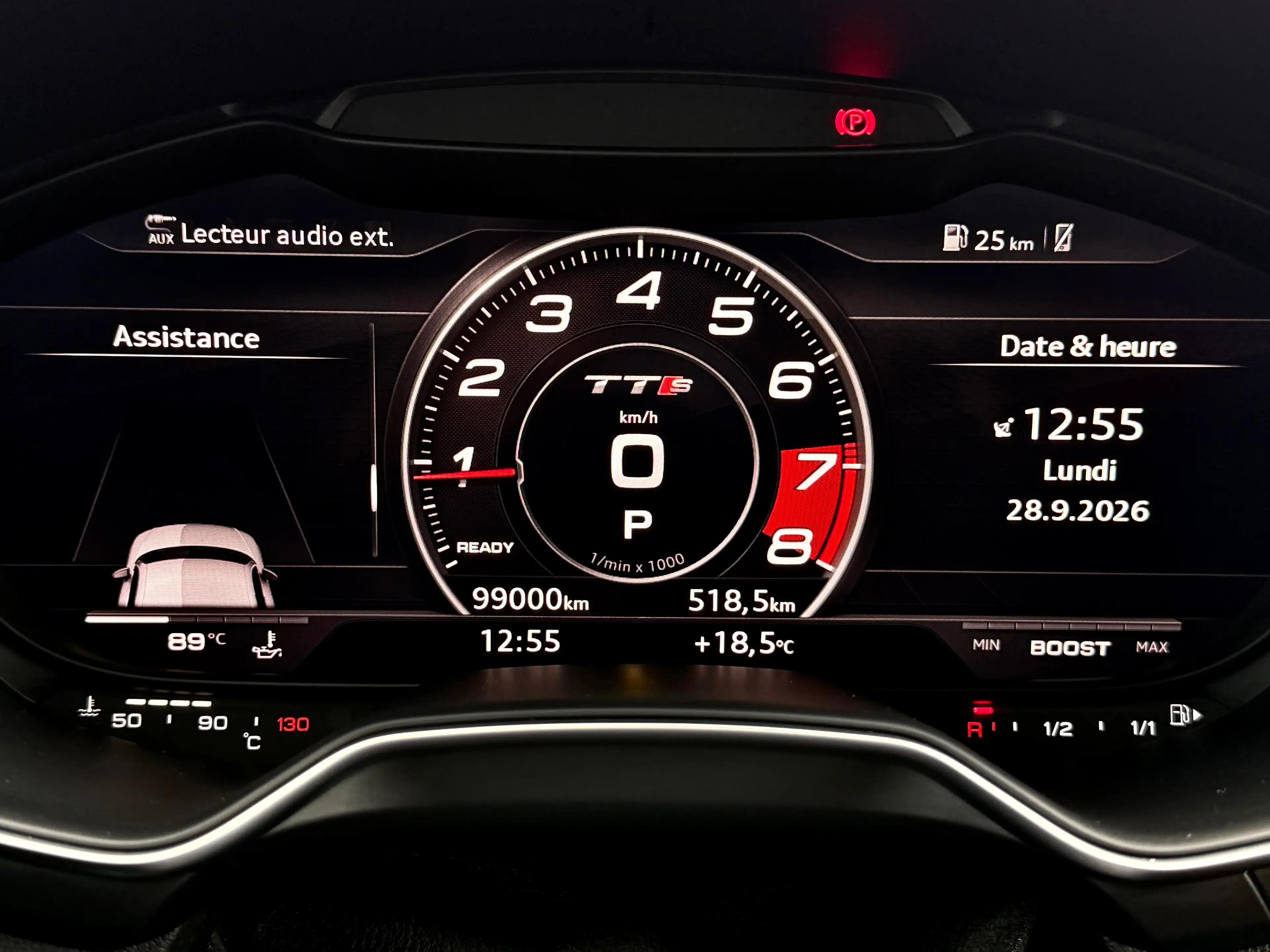 Audi TTS S 2.0 TFSi 310CV QUATTRO SHADOW LiNE BAUTO+F1 ViRTUAL COCKPiT ++ — photo 11