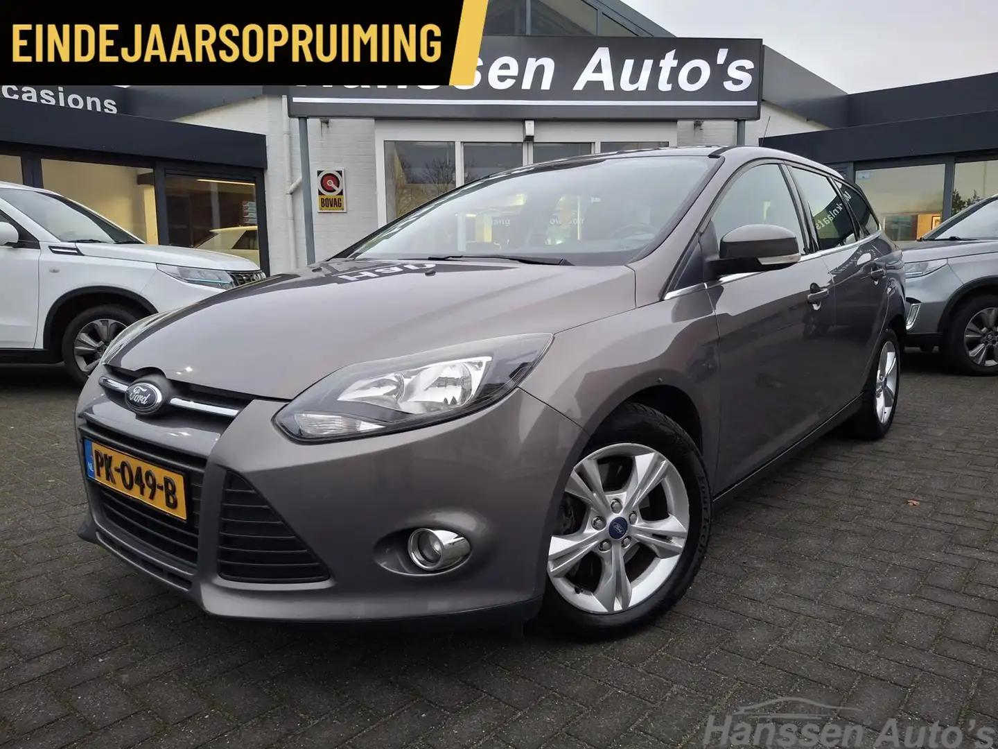 Ford Focus Wagon 2.0 TDCI Titanium Bruin - 1