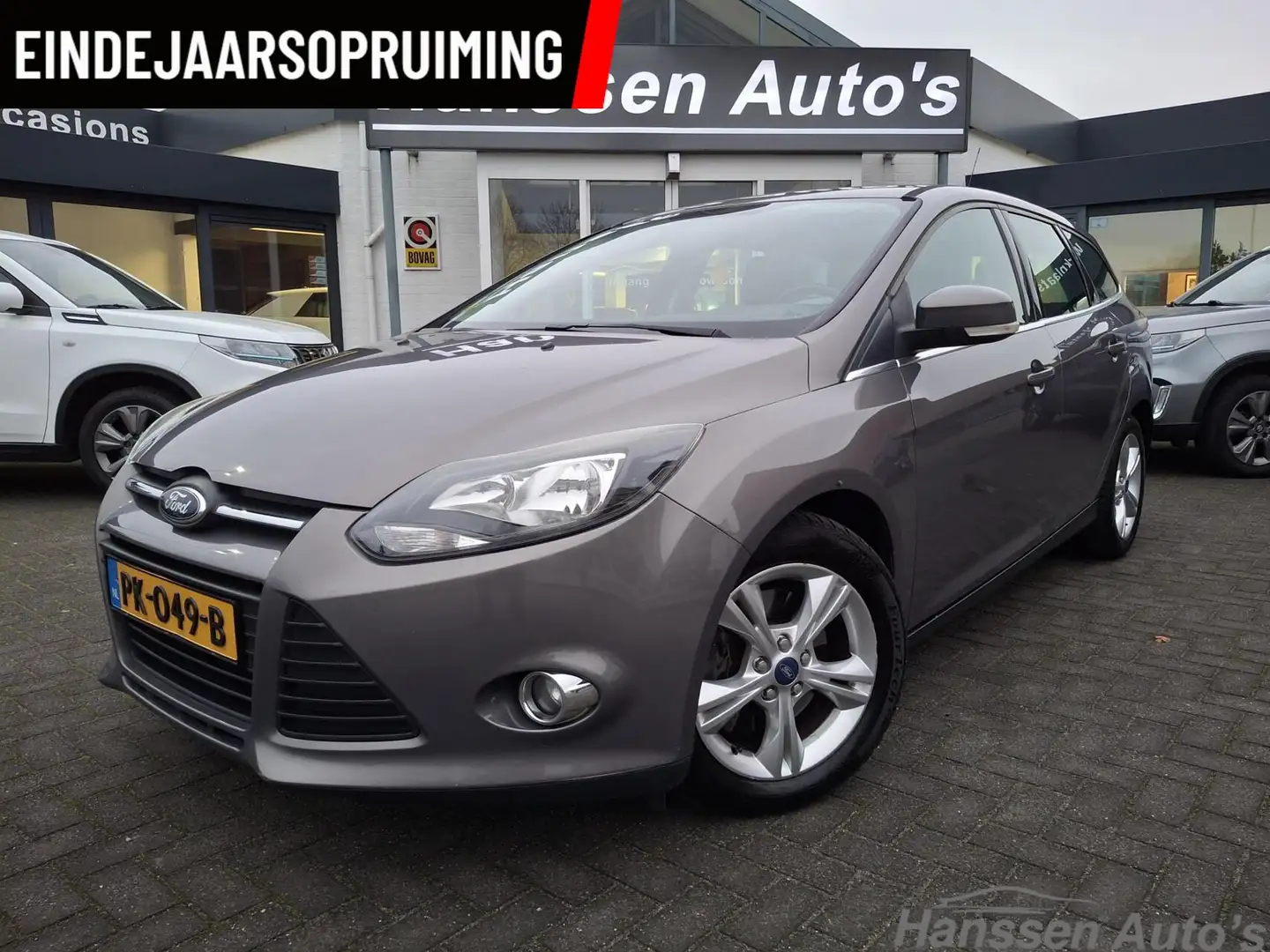 Ford Focus Wagon 2.0 TDCI Titanium Brun - 1