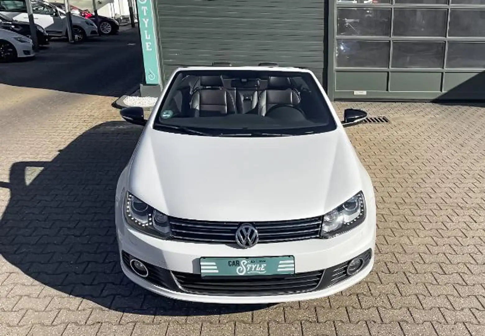 Volkswagen Eos Exclusive 2.0 TDI PANO SHZ DYNAUDIO NAVI Blanc - 2