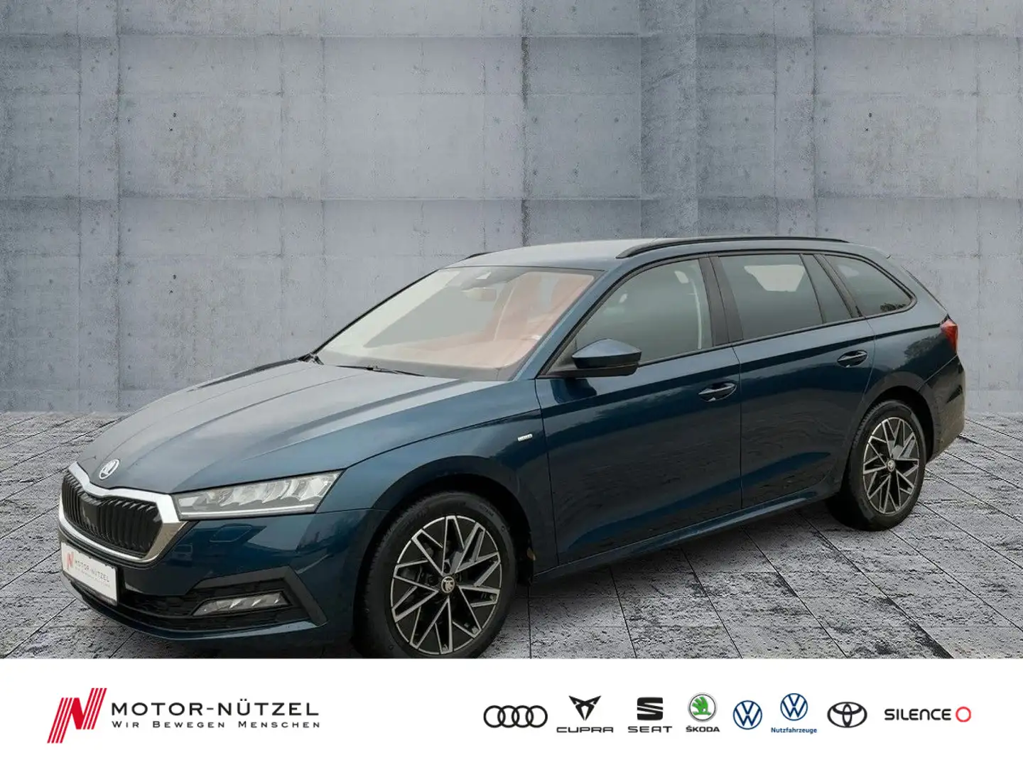 Skoda Octavia Combi 2.0 TDI DSG CLEVER LED+NAV+SHZ+AHK Blau - 1