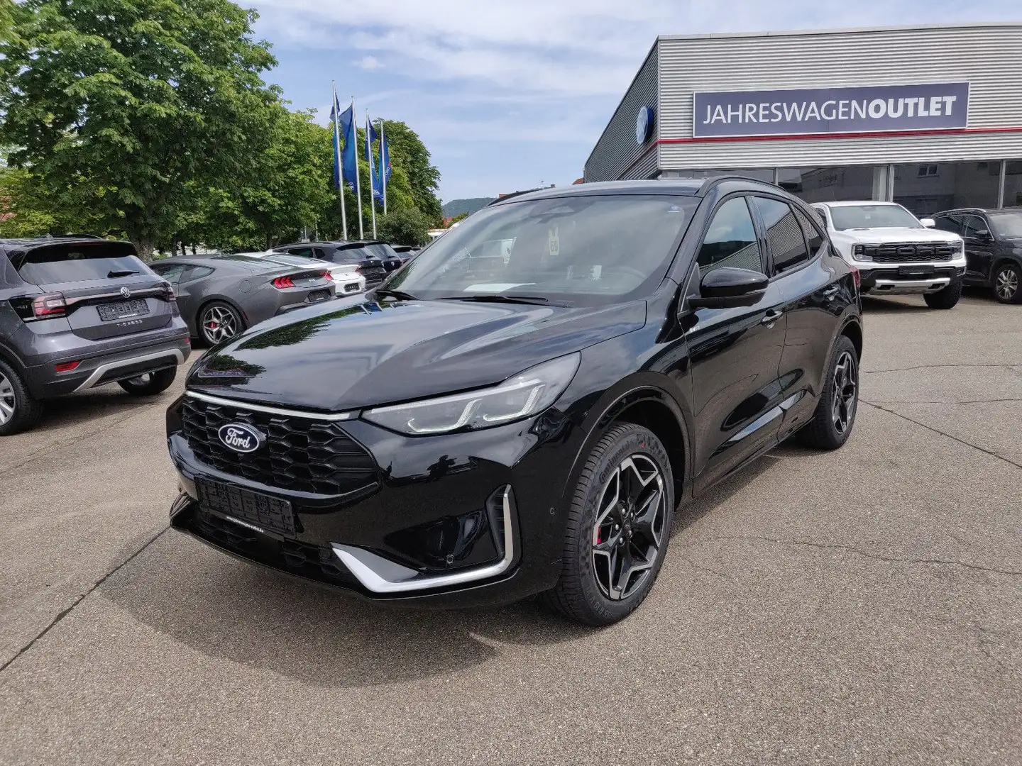 Ford Kuga Hybrid ST-Line-X 4WD  #360°#ACC#MATRIX #19" Schwarz - 1