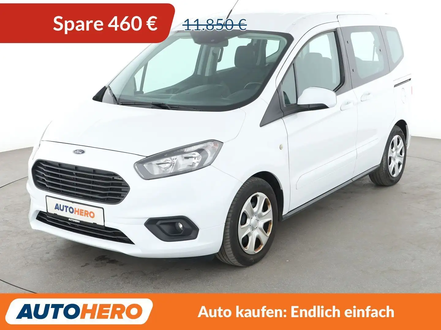 Ford Tourneo 1.0 EcoBoost Trend*TEMPO*PDC*SHZ*LIM* Blanc - 1
