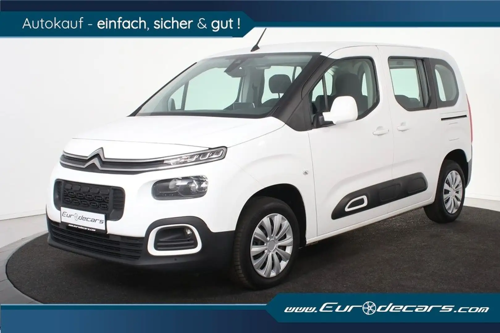 Citroen Berlingo FEEL *1.Hand*Navi*Kamera*AHK* Blanc - 1