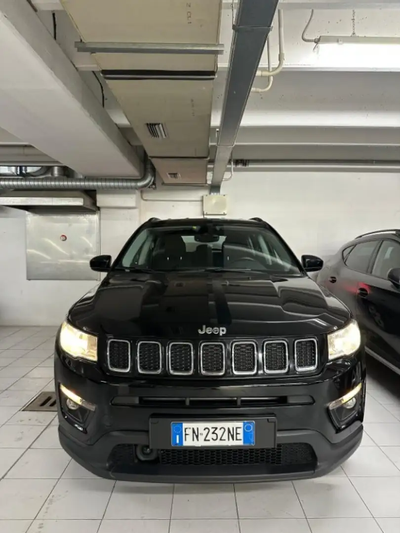 Jeep Compass 2.0 MJET 140CV LONGITUDINE 4WD AUTOMAT. + IVA 22% Schwarz - 2